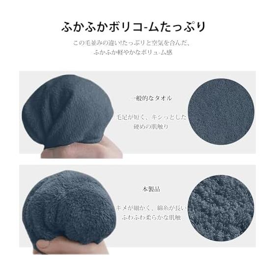 AYO Face Towel, Hotel Specification, Set of 5, Smoke Blue, Fluffy, 100% Cotton, 34 X 80 Cm, Highly Absorbent, Durable, Plain, Low Shedding, Gift