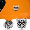 3D Metal Transformers Car Emblem: Decepticon & Autobot Badge