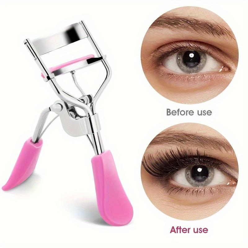 1PC Professional Eyelash Curler, Long-Lasting Lash Curling Tool for Natural Curl, Ergonomic Makeup Tool for Women,Non-Slip Grip
