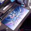 HD Printing XXL Mousepad Game Wuthering Waves Aemeath Mouse Pad Rug Desk Mat Computer Gaming PC Accessories Rubber Keyboard Mats