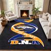 Denver Broncos Carpet Door Mat for Living Room or Bedroom Protective Mat Under Chair Office Decoration Christmas Gift Birthday Present