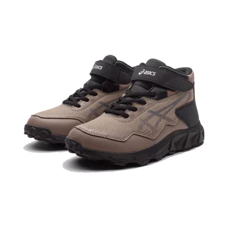 Asics Lazerbeam WG-MG Comfortable Simple Shock Absorption Durable Mid-Top Kids Running Shoes Kids Running Shoes Brown 1154A157-200