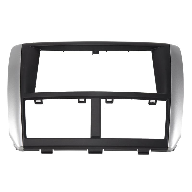 Portable Double Din Car Radio Fascia For Subaru Forester 2008-2012 Impreza 2007-2012 Radio Stereo Dash Installation Trim Kit Fra