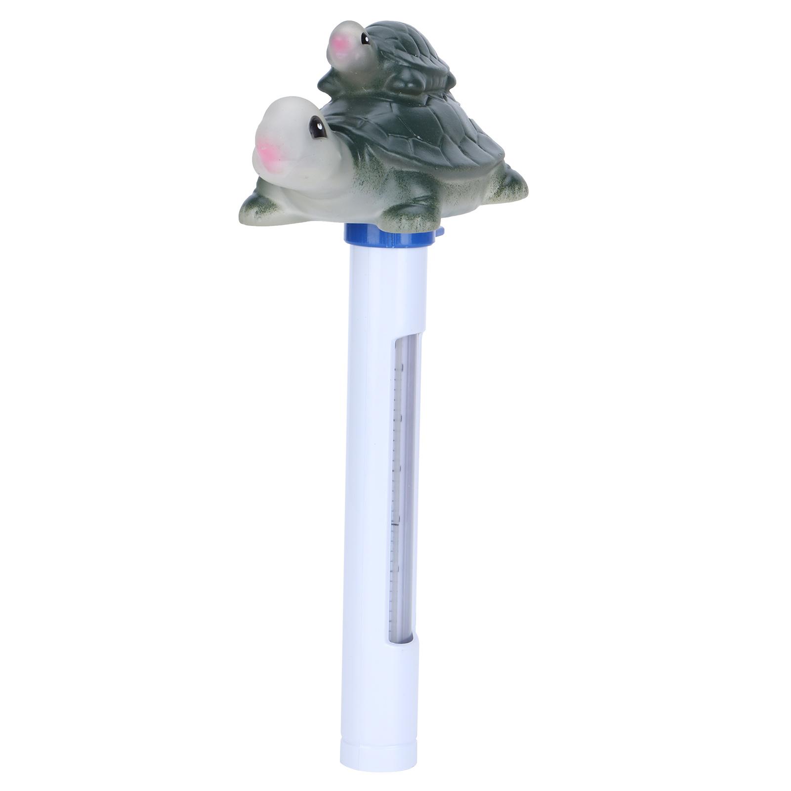 

Pool Thermometer with String Cartoon Shaped Temperature Meter for SPA Hot Tub Pond