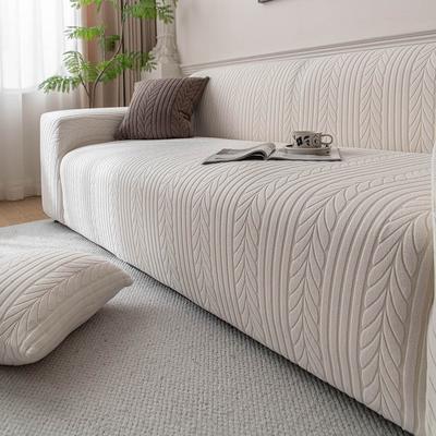 New Elastic Sofa Cover All Season Versatile All Purpose Cover  Dust Proof Cover Jacquard Velvet