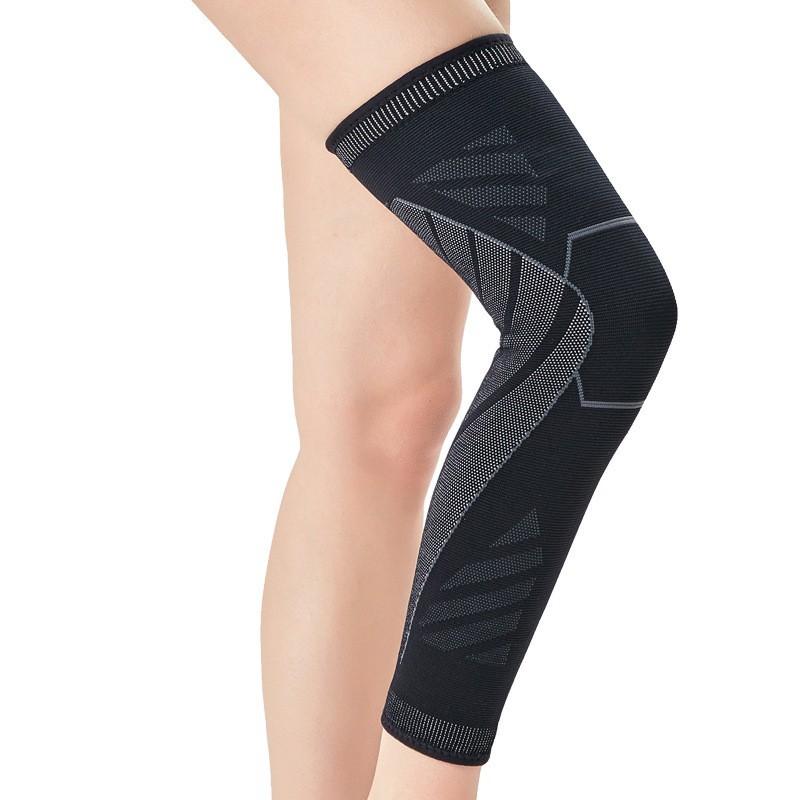Sports Knee Pads, Pressure and Warmth, Knee Protective Cover, Silicone Non-slip Running, Cycling Sports, Men's and Women's Calves