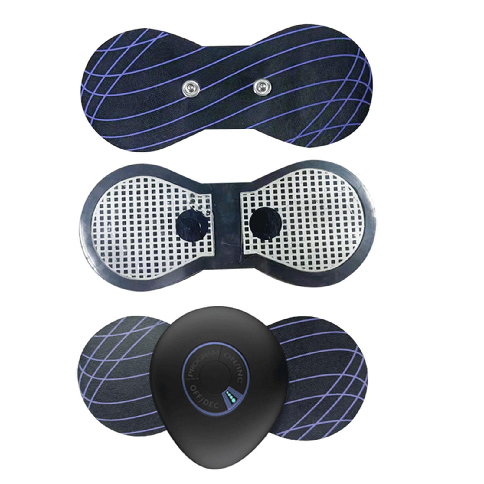 

Portable Cervical Massage Pad TENS Electric Neck Massager Patch Pain Relief for Neck Back Shoulders Foot Legs Arms