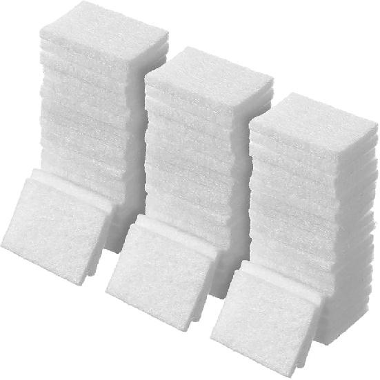 100 PCS Air Filter Scent Pads, Essential Oil Pads Unscented White  Scent Replacement Pad, 17Mm Universal Essential Oil Perfumes Refill Tablets For Square