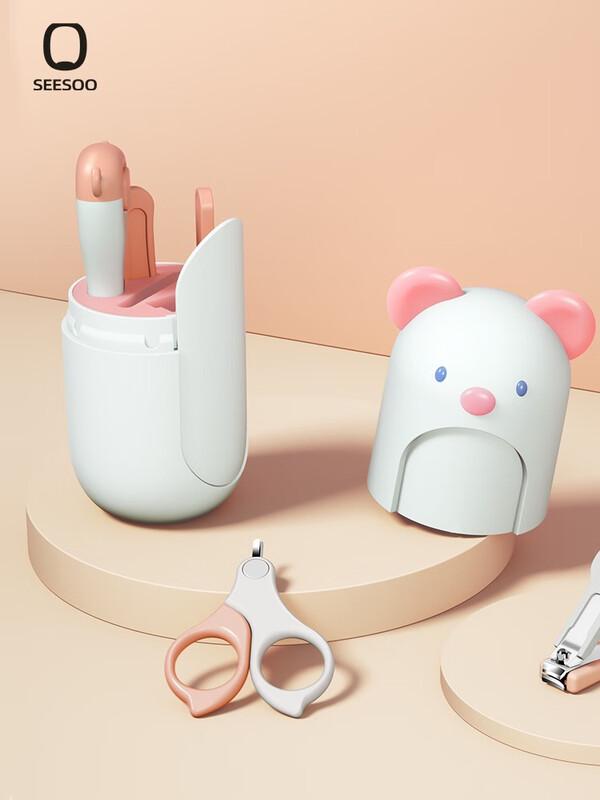 SEESOO Kids 5-Piece Baby Nail Care Set