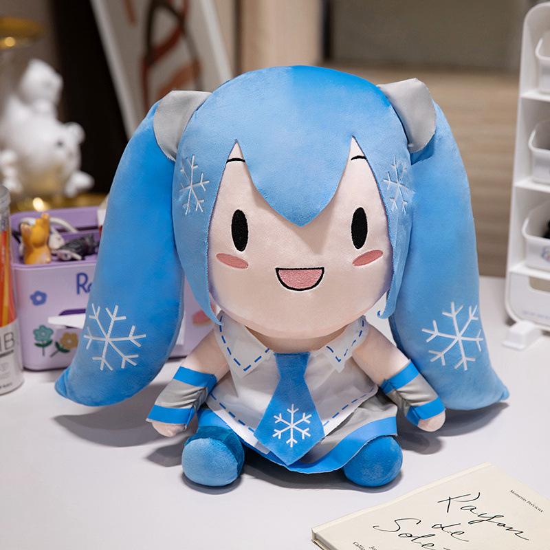 New Bilibili Hatsune Miku Doll Animation 40cm Doll Pillow Plush Toy Fufu Doll