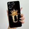 For Tecno Pova 7 Pro Ultra 5G Case Luxury Crown Letter Silicone Soft Phone Case For Tecno Pova7 Pro Ultra Shockproof Back Covers