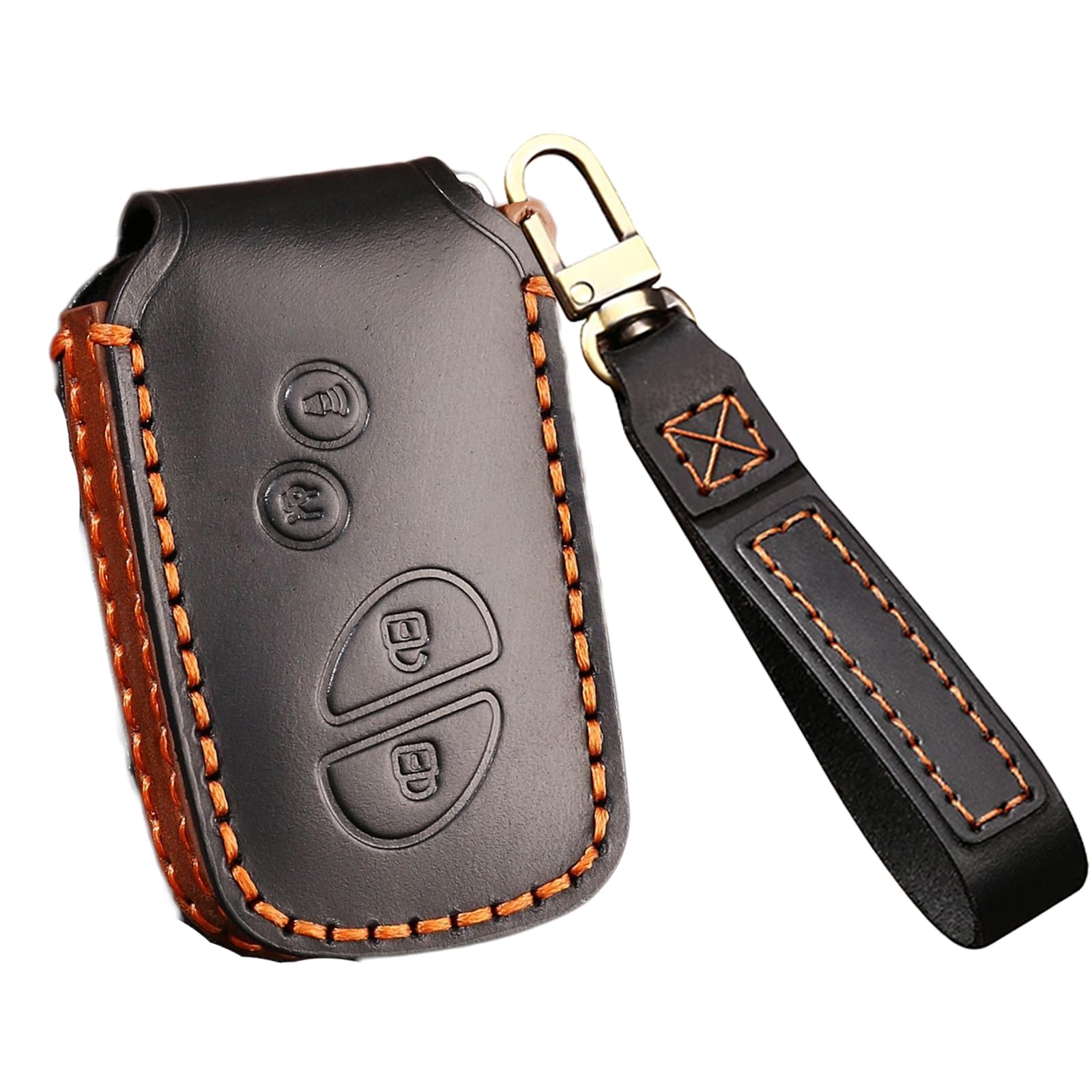 SANRILY Smart Key Case, Key Holder, Key Protection, For Lexus LS460, LS600h, GS350, GS460, Compatible with car genuine