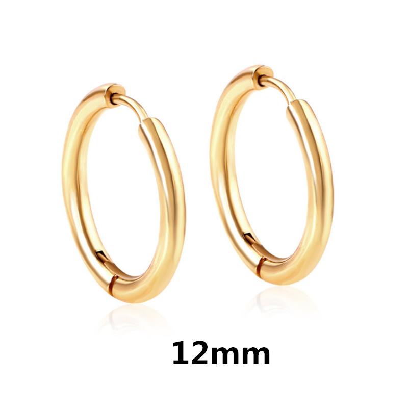 High Quality Aretes Stainless Steel Earrings For Women Men Punk Accessories Ear Piercing Fashion Kpop Jewelry Pendientes Mujer