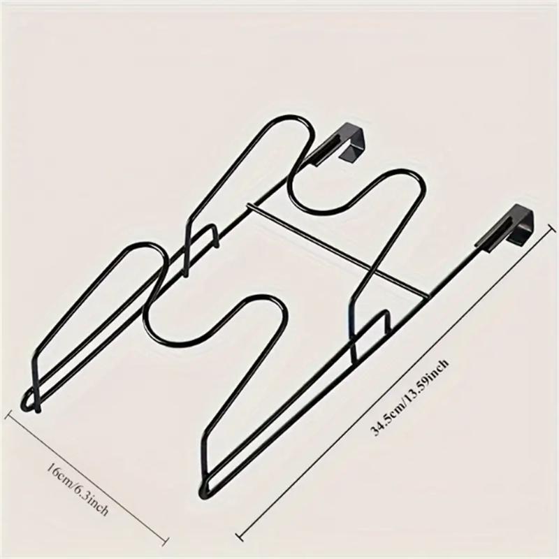 Portable Wall Mounted Pot Cover Rack Suspension No Punching Required Lid Rack Space-Saving Storage Rack Kitchen Organization