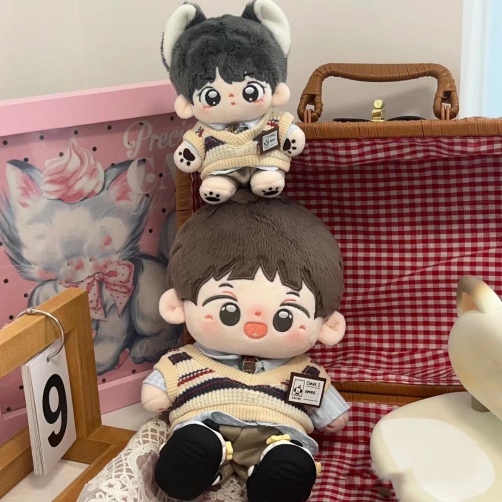 Postman Cotton Doll Clothes Uniform No Attribute Doll Clothes Plush Doll Clothes  20cm Cotton Doll