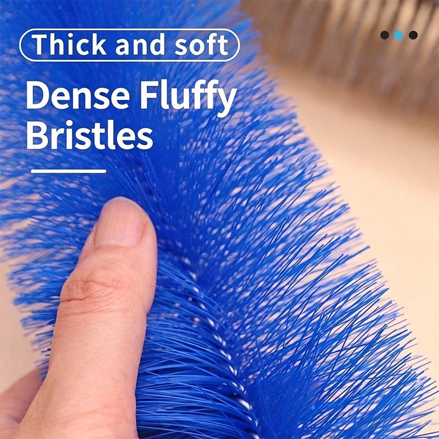 2Pcs Ceiling Fan Cleaning Brush Dust Remover, Soft Bristle Duster Tool for Home, Fan, Air Vent, Furniture & Household Cleaning