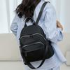 Print Backpack Women's Nylon Waterproof Backpack Student School Bag Large Capacity Shoulder Bag