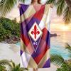 Telo da Spiaggia Asciugatura Rapida Fiorentina FC Stampa Microfibra Assorbente Portatile da Viaggio Asciugamano da Nuoto
