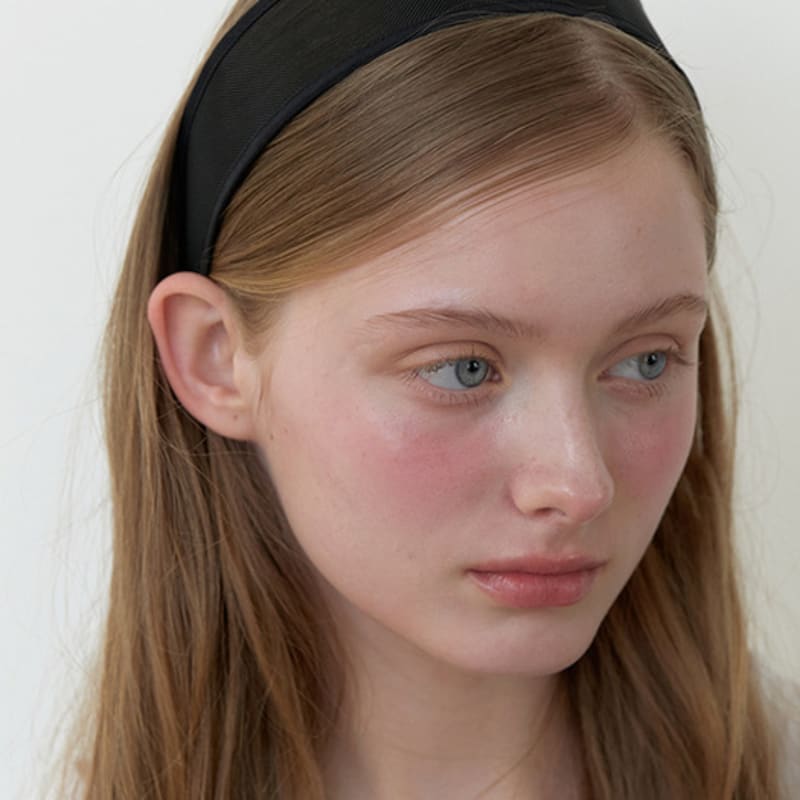 

KINDABABY mesh line head band - black black