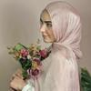 Silk Headscarf Long Wraps Shawl Luxury Islamic Turban  Party