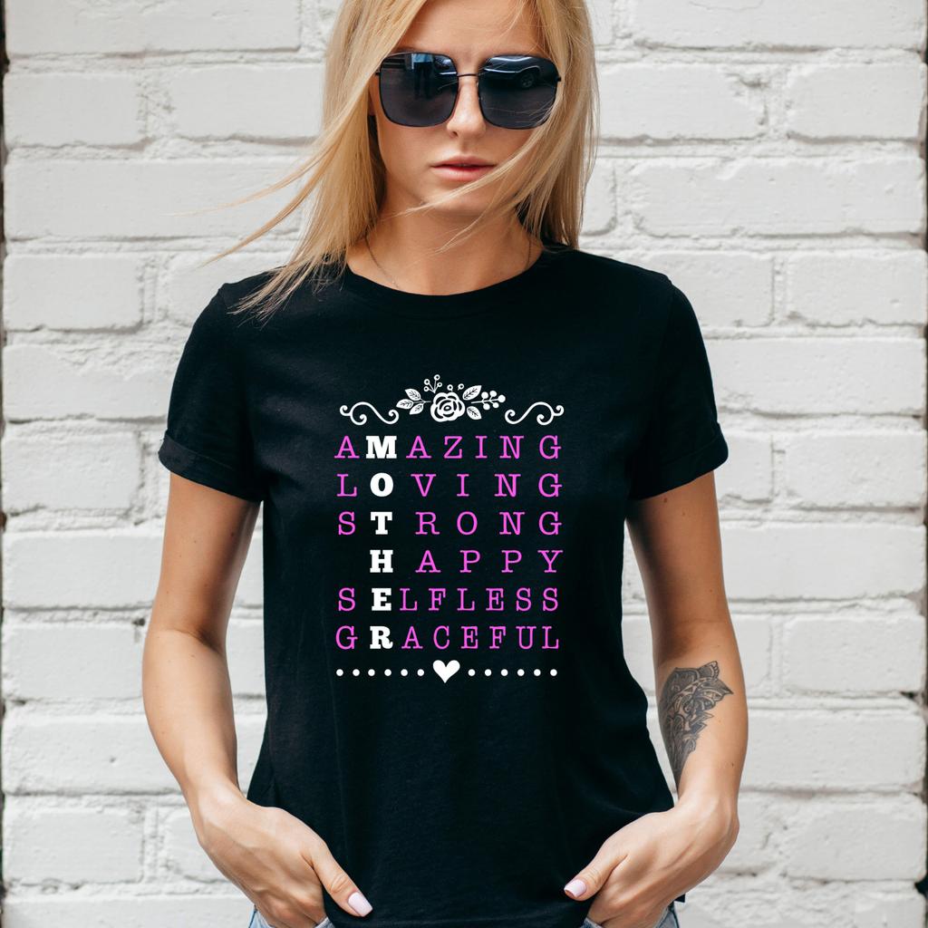 AMAZING MOTHER T-SHIRT, Gift for Her, MOTHERS DAY, MOM, Lady Fit or Unisex