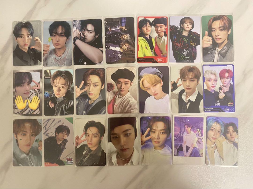 

[USED] Stray Kids Reno trading cards bundle