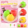 Fruit Shaped Stress Relief Toy Soft Squeeze Ball Sensory Fidget Toy for Hand Therapy and Anxiety Reduction Durable Material