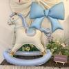Schaukelpferd Schaukelpferd Ballon Koreanischer Stil Folienpferd Ballon 3D Pferd Ballon Baby Geburtstag