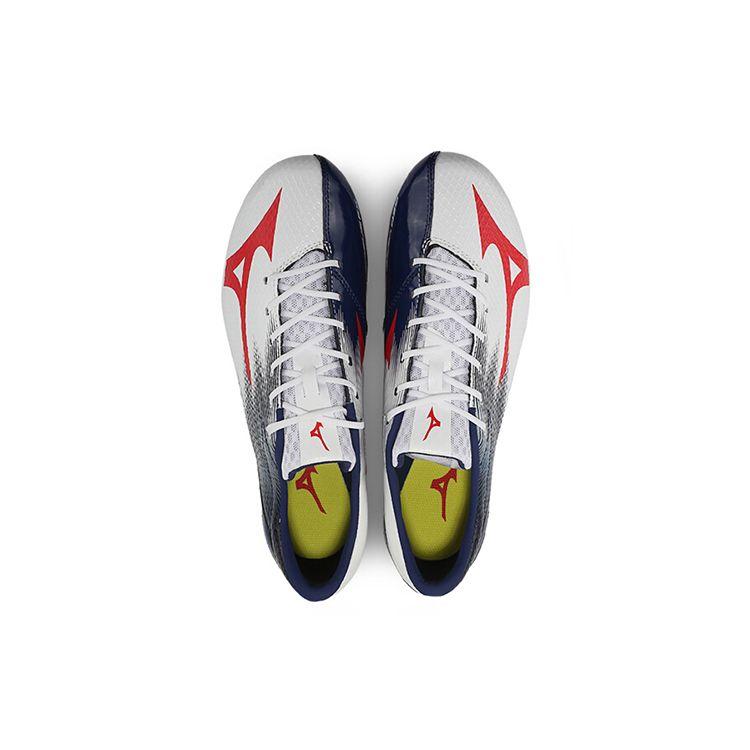 Mizuno Geo Versus Fx Athletic Synthetic Leather Non-Slip Durable Breathable Low-Top Running Shoes Unisex Sneaker White Blue Red U1GA201518