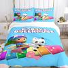 Gabby's dollhouse Kawaii 3D NEW Duvet Cover Pillowcase Bedding Set Adult Girl Bedroom Decoration Children Single Double Large