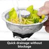 3Pcs Kitchen Water Sink Filter Sink Mesh Strainer Kitchen Stainless Steel Sink Strainer Bathroom Floor Drain Cover Cleaning Tools