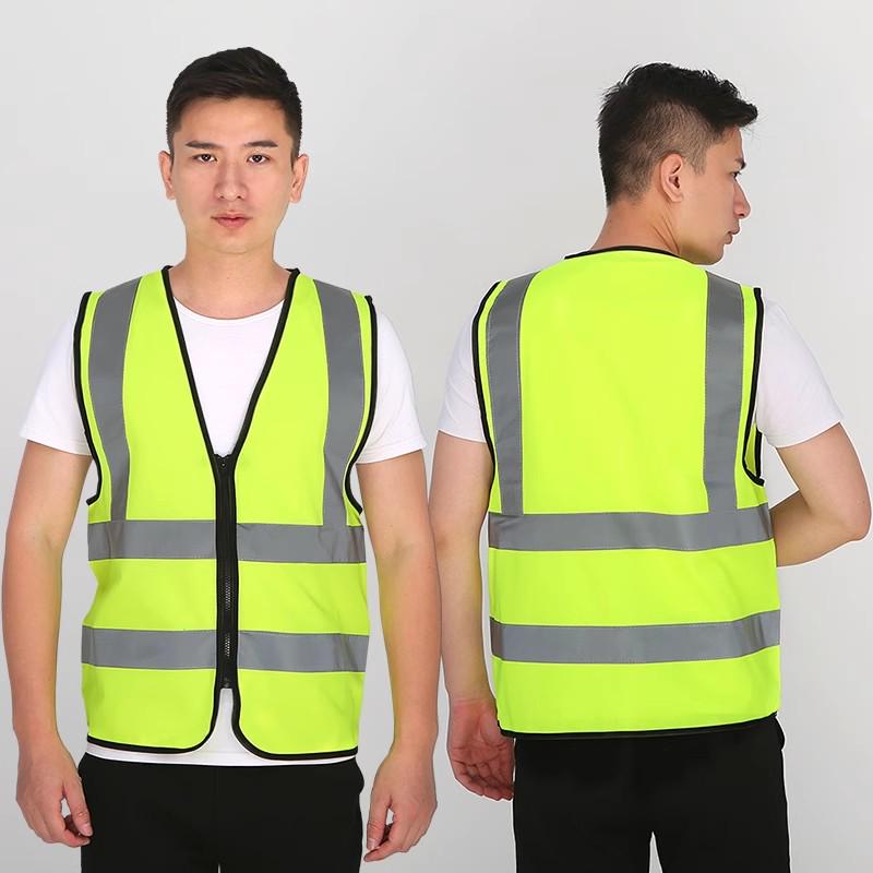 Reflective Safety Vest for Construction and Night Riding