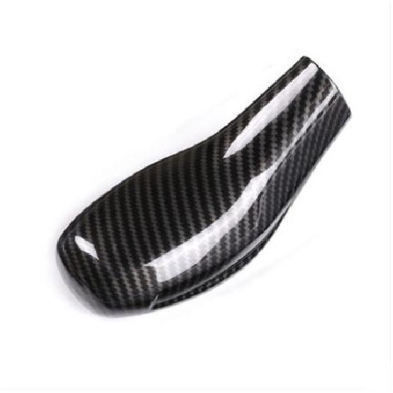 For BMW X1 X2 F48 F47 ABS Carbon Fiber Style Gear Shift Knob Cover Case LHD