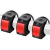 Frienda 3 Pieces Motorcycle Headlight Switch Handlebar Toggle Switch 7/8 Inch 22 Mm 12V On Off Push Button For U5 U7 U2 Motorcycles Scooter