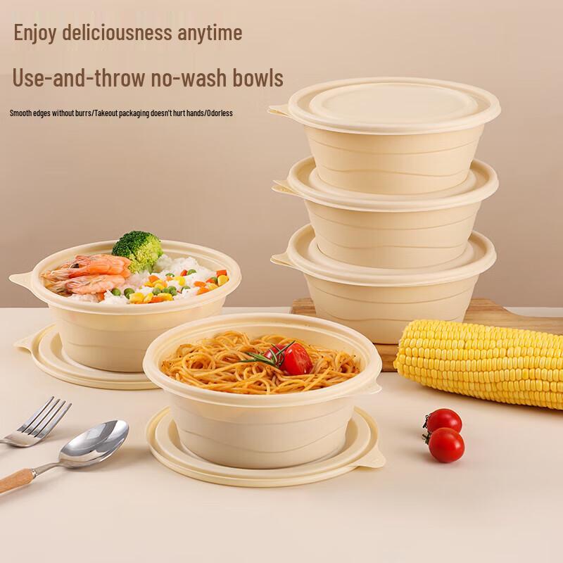 Degradable Corn Starch Disposable Food Containers