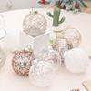 6pcs Transparent Christmas Ball Gift Box 8cm Christmas Tree Pendant Party Favors