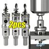 Stainless Steel Alloy Drill Bit Hole Saw Heavy Duty Impact Cutting Hole Bit For Aluminum Metal Plate Hardware Drilling Tools