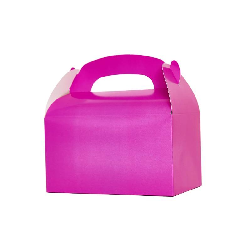 20pcs Christmas Handheld Cake Box Gift Packaging Box Baking Candy Box Party Supplies Holiday Present Storage Box for Small Gifts