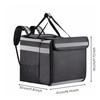 Food Delivery Bag Collapsible Insulated Backpack with Dividers Takeout