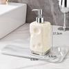 Cheese Texture Press-Type Dispenser Bottle for Body Wash, Shampoo, and Hand Soap