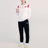Li Ning Ping Pong Champion Series Solid Color Logo Straight Leg Knitted Sports Pants Unisex Pants Black AKLT239-1