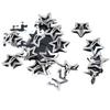 Silver Five-pointed Star Hair Clip Cute Star ClipSide Clip of A Girl's Hair AccessoryBroken Hair Clip