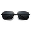 Non-polarized Men Ultralight Rimless Square Sunglasses Fashion Women Lightweight Driving Sun Glasses