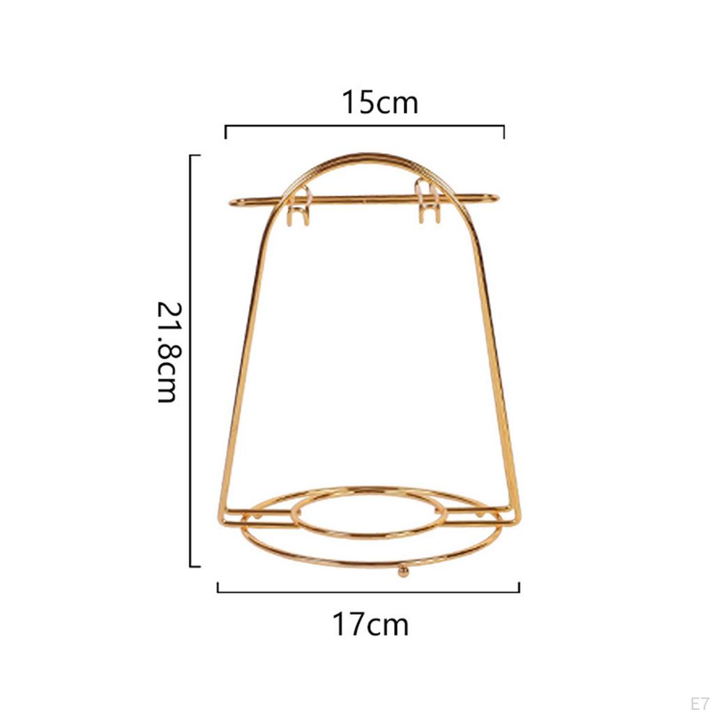 Coffee Mug Rack Cup Drying Tree Cups Organizer Metal Stand for
