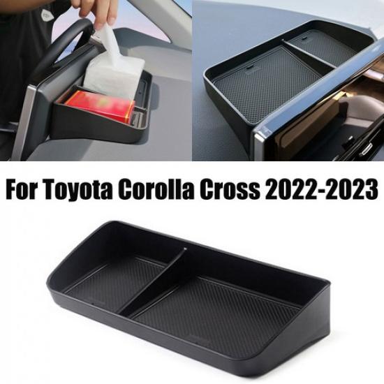 For -23 Toyota Corolla Cross Dashboard Storage Box Console Organizer Tray