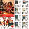 Horror-Spiel Fan Geschenk Halloween Adventskalender 2026, 24 Tage Überraschungs-Countdown mit Stück Mystery-Set Acryl-Tier-Ornamenten, Sammlerstück