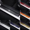 4PC Car Door Sill Pedal Carbon Fiber Protective Film Anti-scratch And Waterproof Sticker For Nissan Nismo Qashqai Sylphy X-Trail