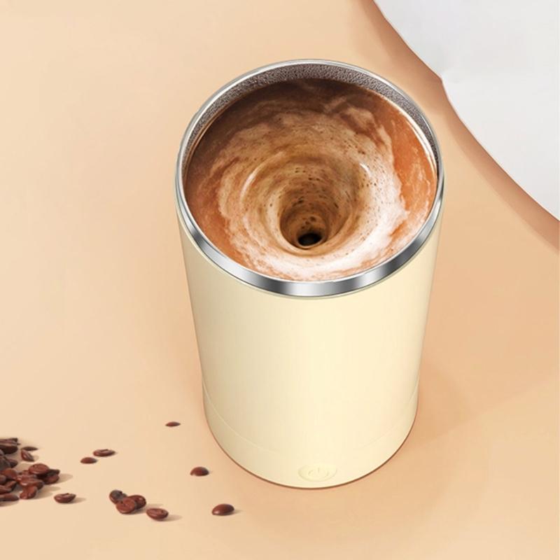 Automatic Mixing Mug with Uniform Stirring Effect Practical Mixing Cup for Enhancing Taste of Coffee Teas and More