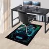 1PC Gaming Controller Neon Lights Non-Slip Floor carpet, Office, family, bedroom, Studio - Large Area Rug, Vibrant Colors-C0481
