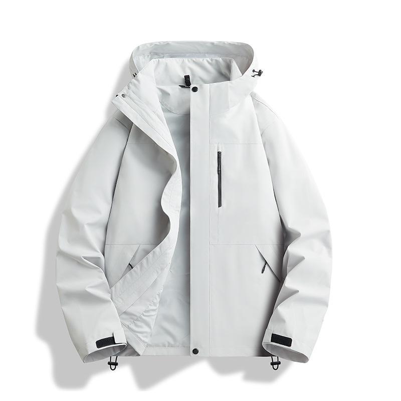 

Unisex Waterproof Windproof Outdoor Camping & Mountaineering Jacket for All Seasons L [120-135 lbs]